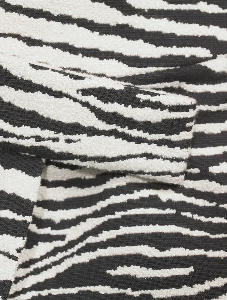 Cloe Mini Skirt Tiger Stripe Print