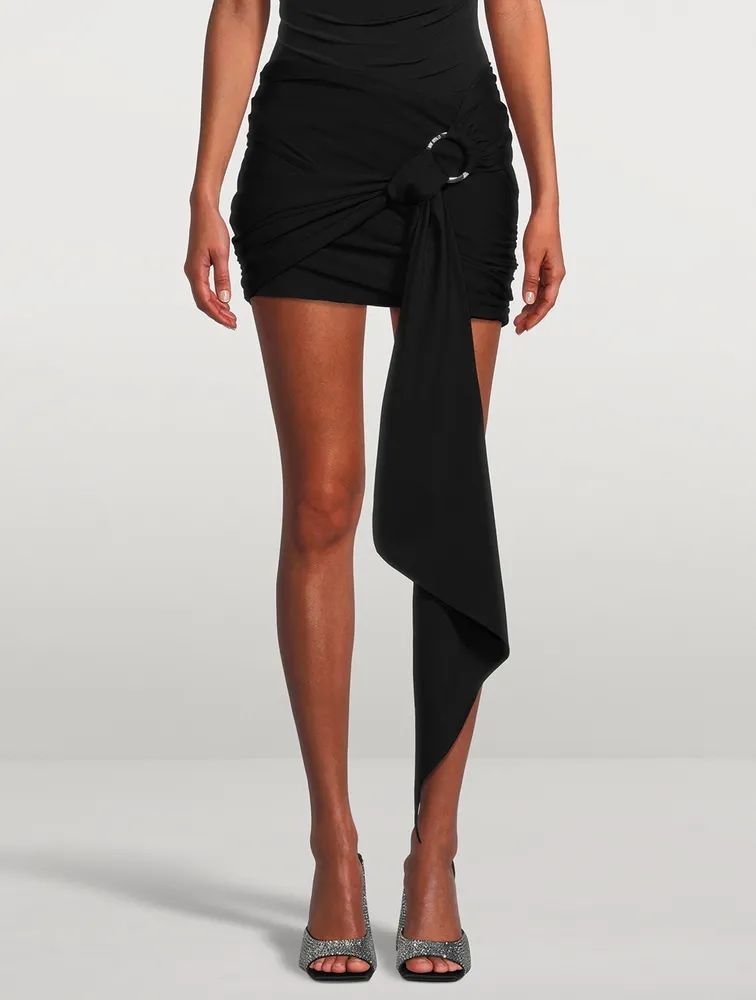 Fran Draped Mini Skirt