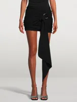 Fran Draped Mini Skirt