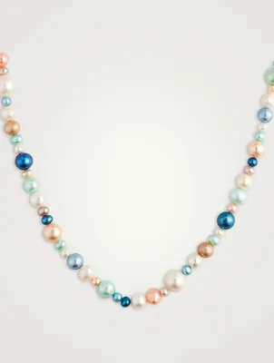 Mixed Multi Pearl Necklace