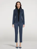 Stretch-Cotton Blazer