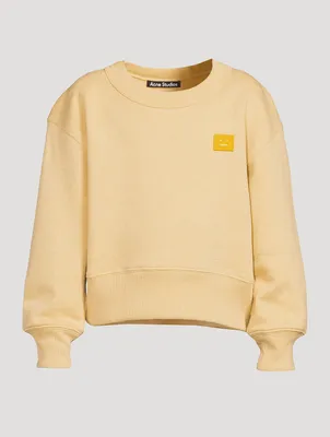 Ember Raw Hem Sweatshirt – honey