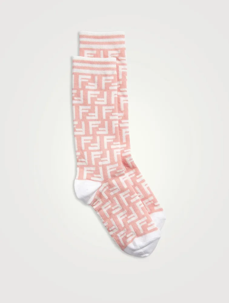 Kids Socks In FF Print