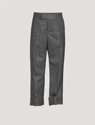 Super 120s Twill Wool Pants