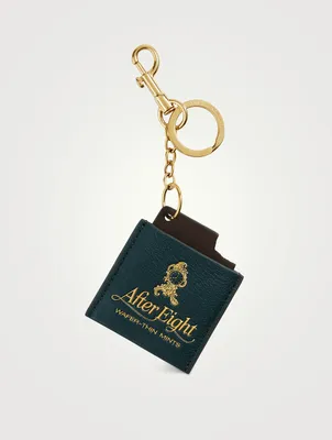 Anya Brands After Eight Leather Keychain