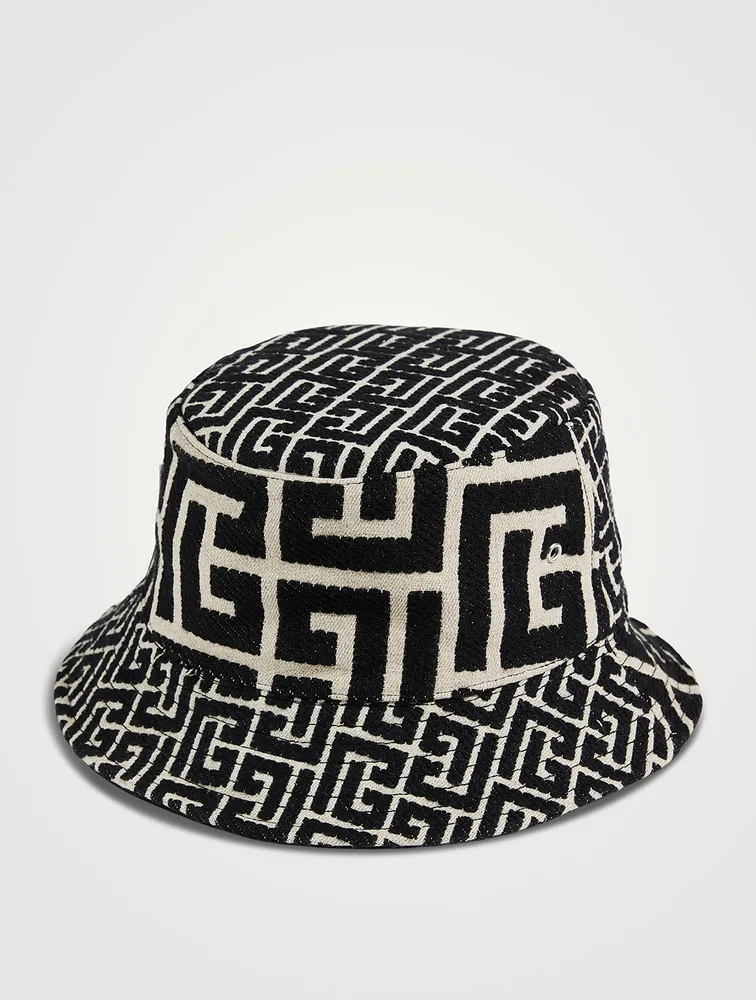 Mix Monogram Jacquard Bucket Hat