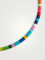 Starburst Beaded Collar Necklace