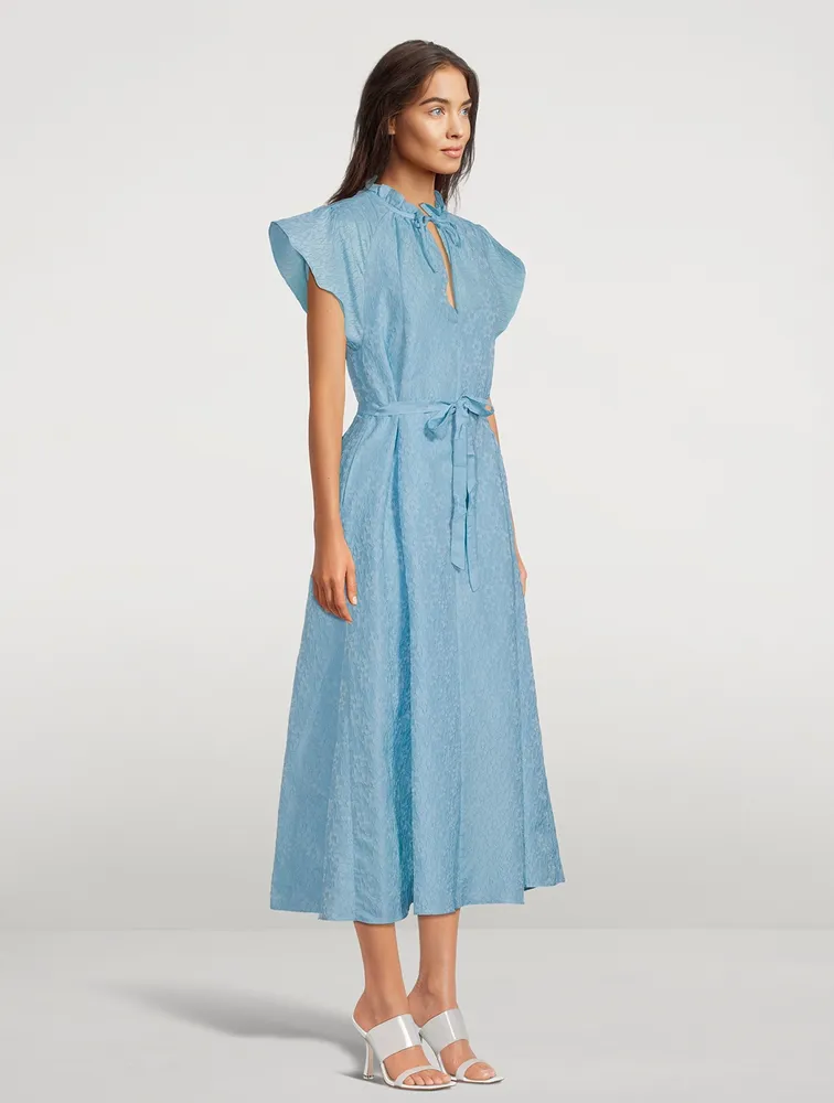 Karookh Jacquard Midi Dress