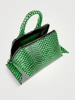 Friday Printed Leather Crossbody Bag