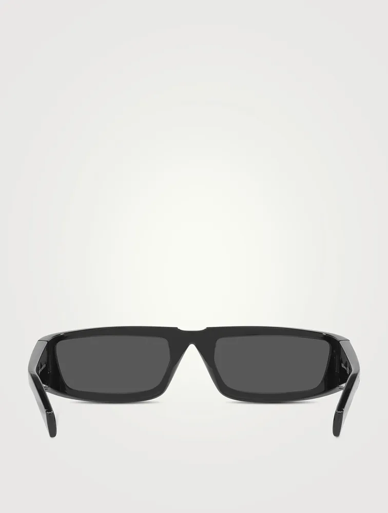 Rectangular Wrap Sunglasses