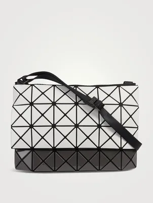 Bao Bao Issey Miyake Prism Two-Tone Crossbody Bag Gray/Black