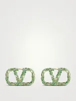 VLOGO Crystal Earrings