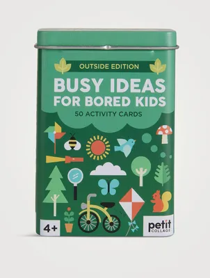 Busy Ideas For Bored Kids: Outdoor Edition