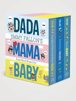 Jimmy Fallon's DADA, MAMA, and BABY Board Book Boxed Set