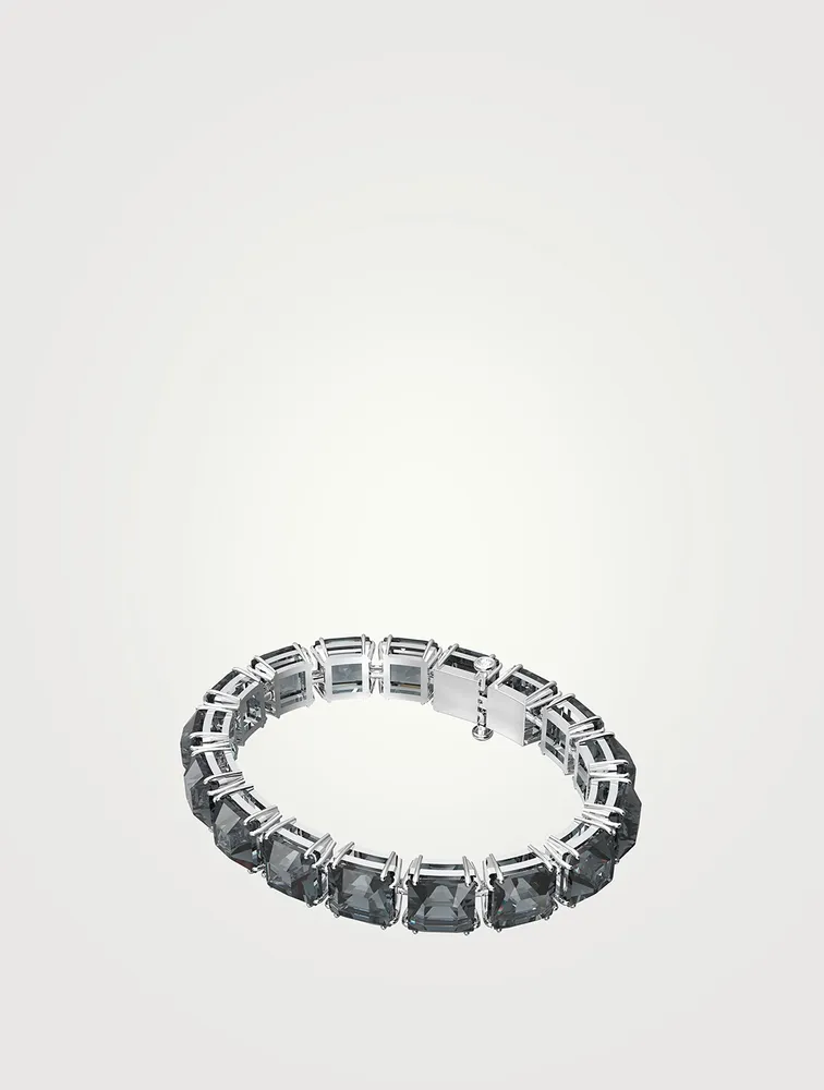 Millenia Ruthenium-Plated Crystal Bracelet