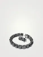 Millenia Ruthenium-Plated Crystal Bracelet