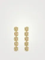 Harmonia Crystal Drop Earrings