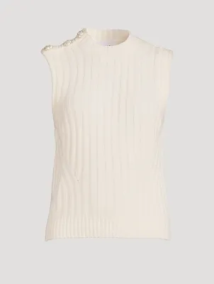 O-Neck Sleeveless Top