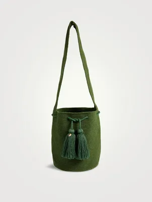 Large Flamenco V Bucket Bag