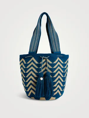 Large Mediterraneo Bucket Bag