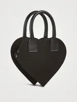 Heart Satin Clutch