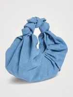 Kimi Denim Croissant Bag