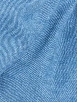 Kimi Denim Croissant Bag