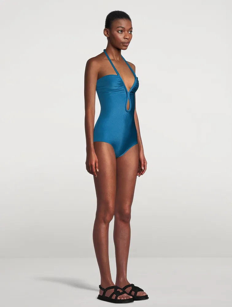 Timeless Halter One-Piece Swimsuit