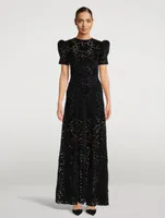 The Night Sparrow Lace Gown