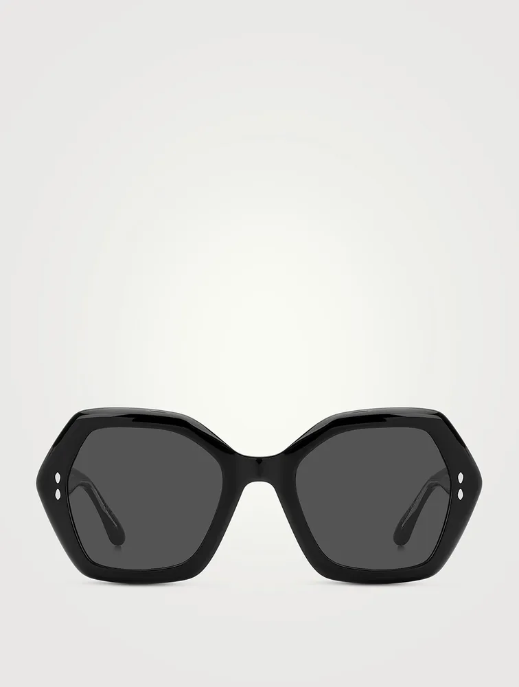 Bombé Geometric Sunglasses