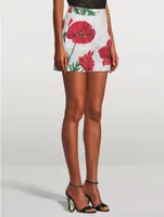 Poplin Shorts Poppy Print