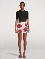 Poplin Shorts Poppy Print