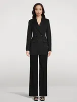 Wool Gabardine Trousers