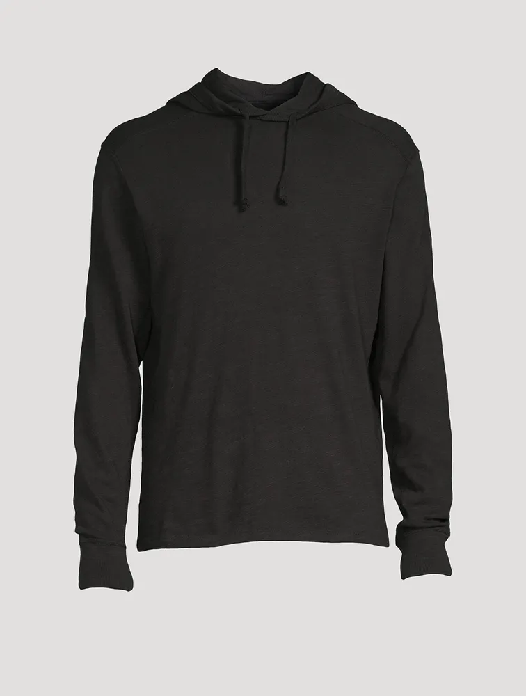 Flame Carded Cotton Hoodie