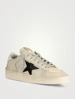 Stardan Leather And Mesh Sneakers