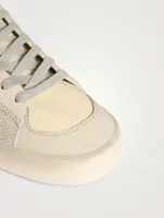 Stardan Leather And Mesh Sneakers