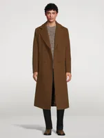 Wool And Cashmere Long Coat