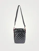 Metro Metallic Crossbody Bag