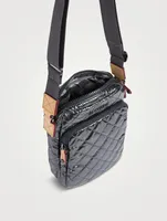 Metro Metallic Crossbody Bag