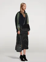 Metro Metallic Crossbody Bag