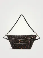 Crosby Sling Bag In Tortoise Print