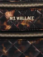 Crosby Sling Bag In Tortoise Print