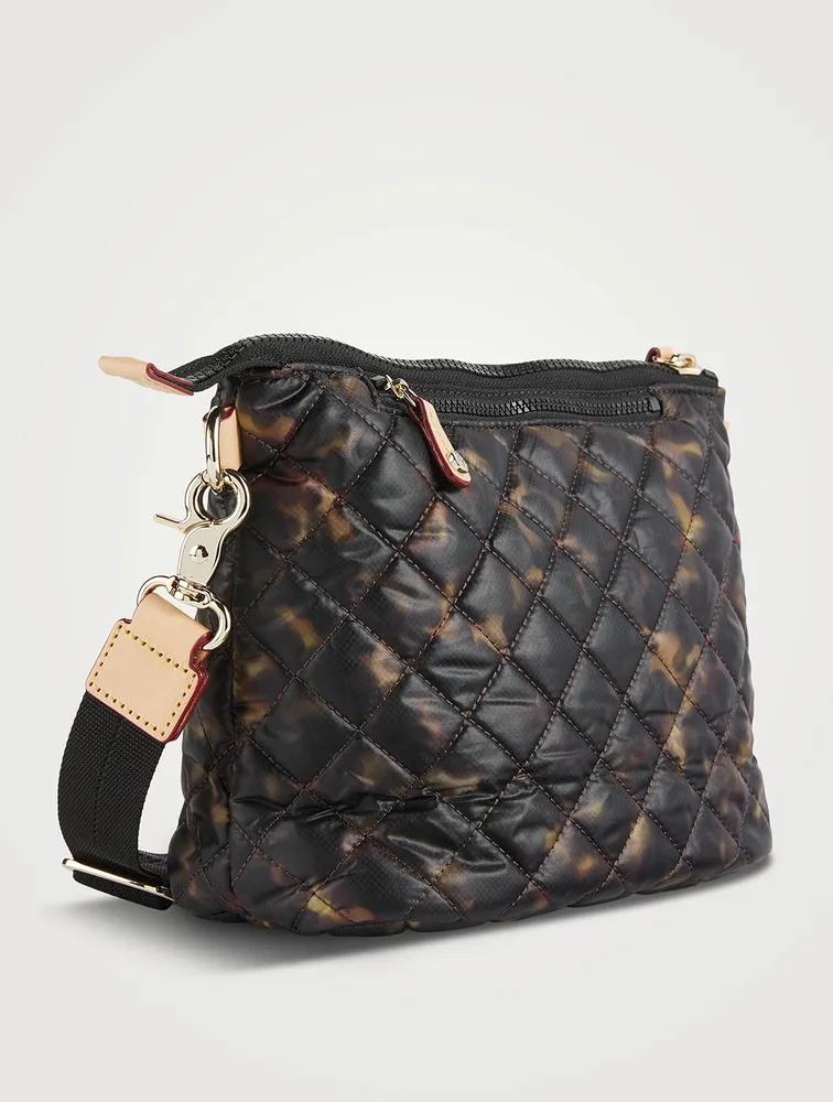 Metro Scout Crossbody Bag In Tortoise Print