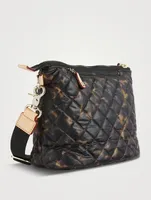 Metro Scout Crossbody Bag In Tortoise Print