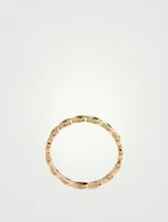 14K Gold Marquis Evil Eye Eternity Band