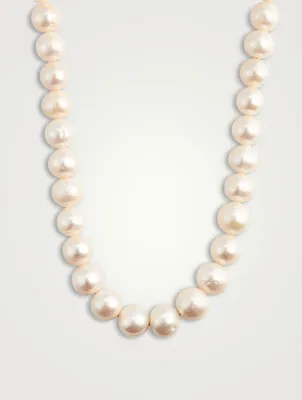Chunky Pearl Choker Necklace