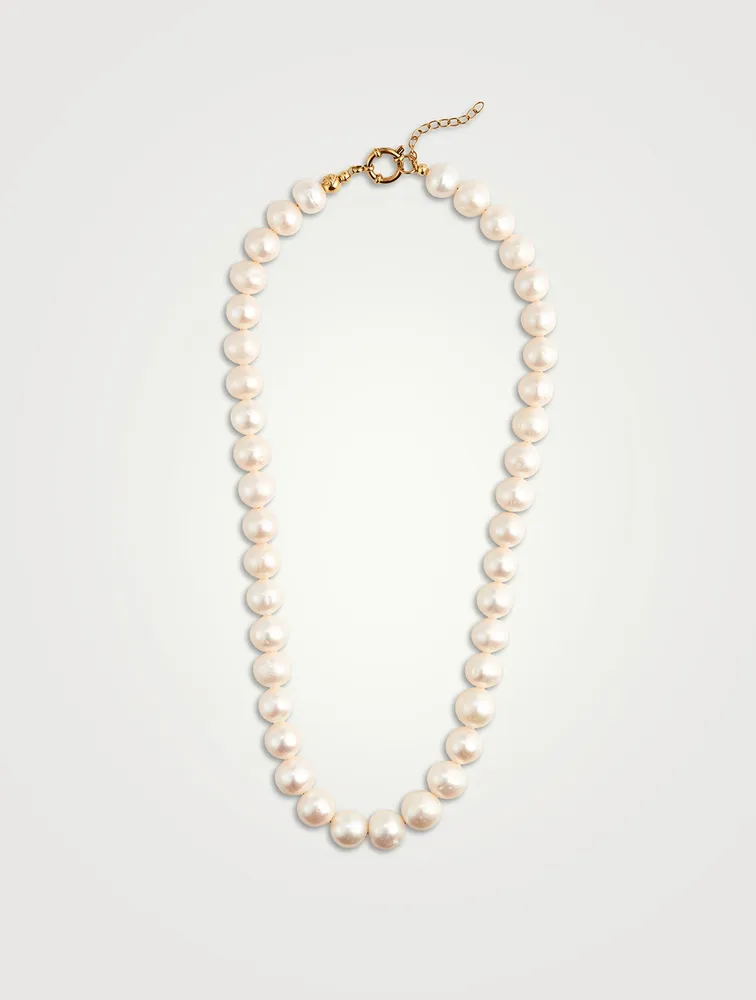 Chunky Pearl Choker Necklace