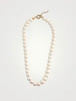 Chunky Pearl Choker Necklace