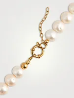 Chunky Pearl Choker Necklace