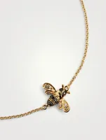Small 14K Gold Bee Bracelet